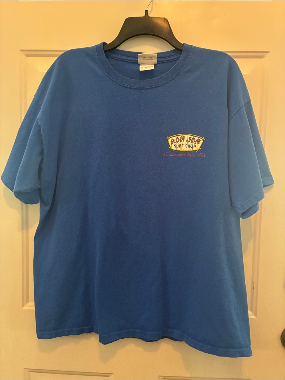 Ron Jon Surf Shop Short Sleeve Tee in Bright Blue